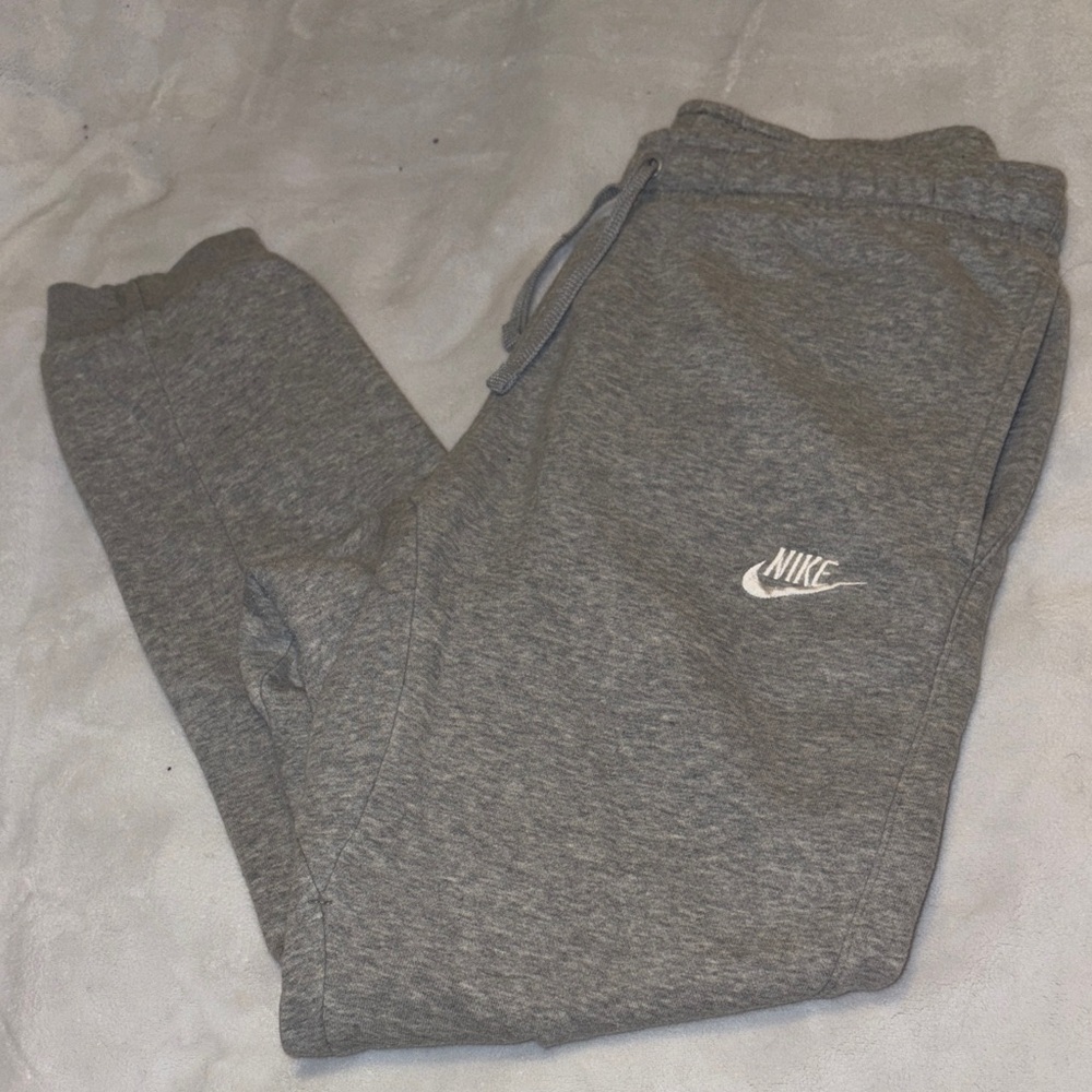 Nike Mens Heather Gray Sweatpants